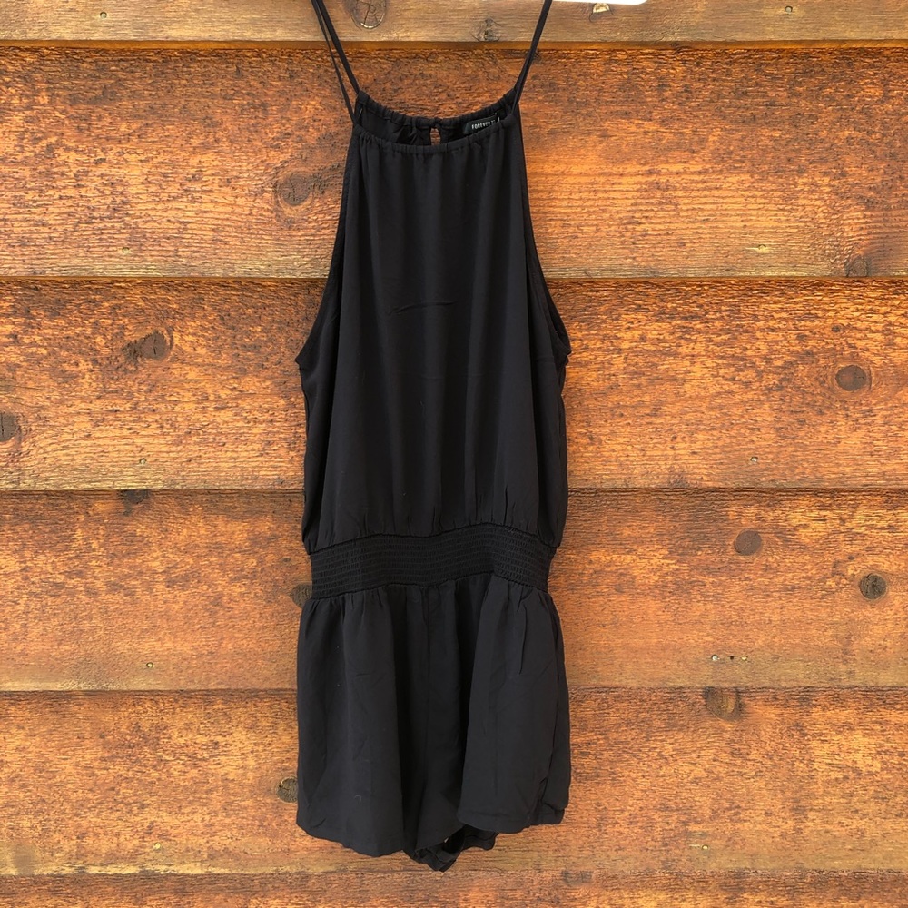 NWT Forever 21 black romper